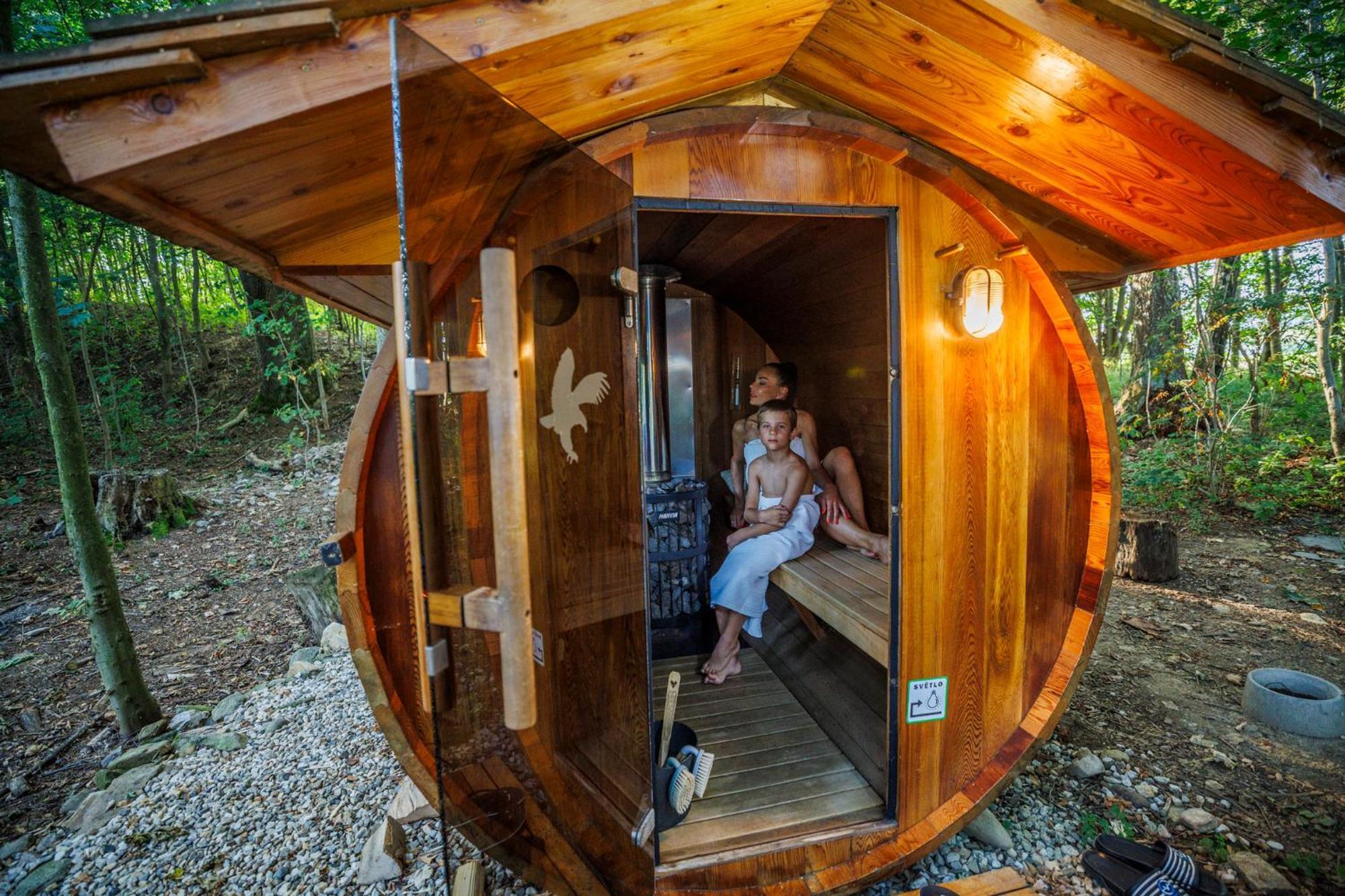 Treehous Sneznik S Wellness Hotel Dolni Morava Luaran gambar